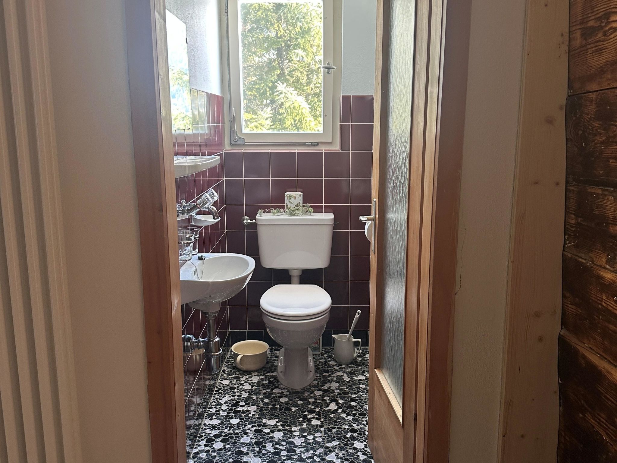Visoura Parsonz Appartement/Fewo, Dusche und Bad, WC, 2 Schlafräume - Drinnen