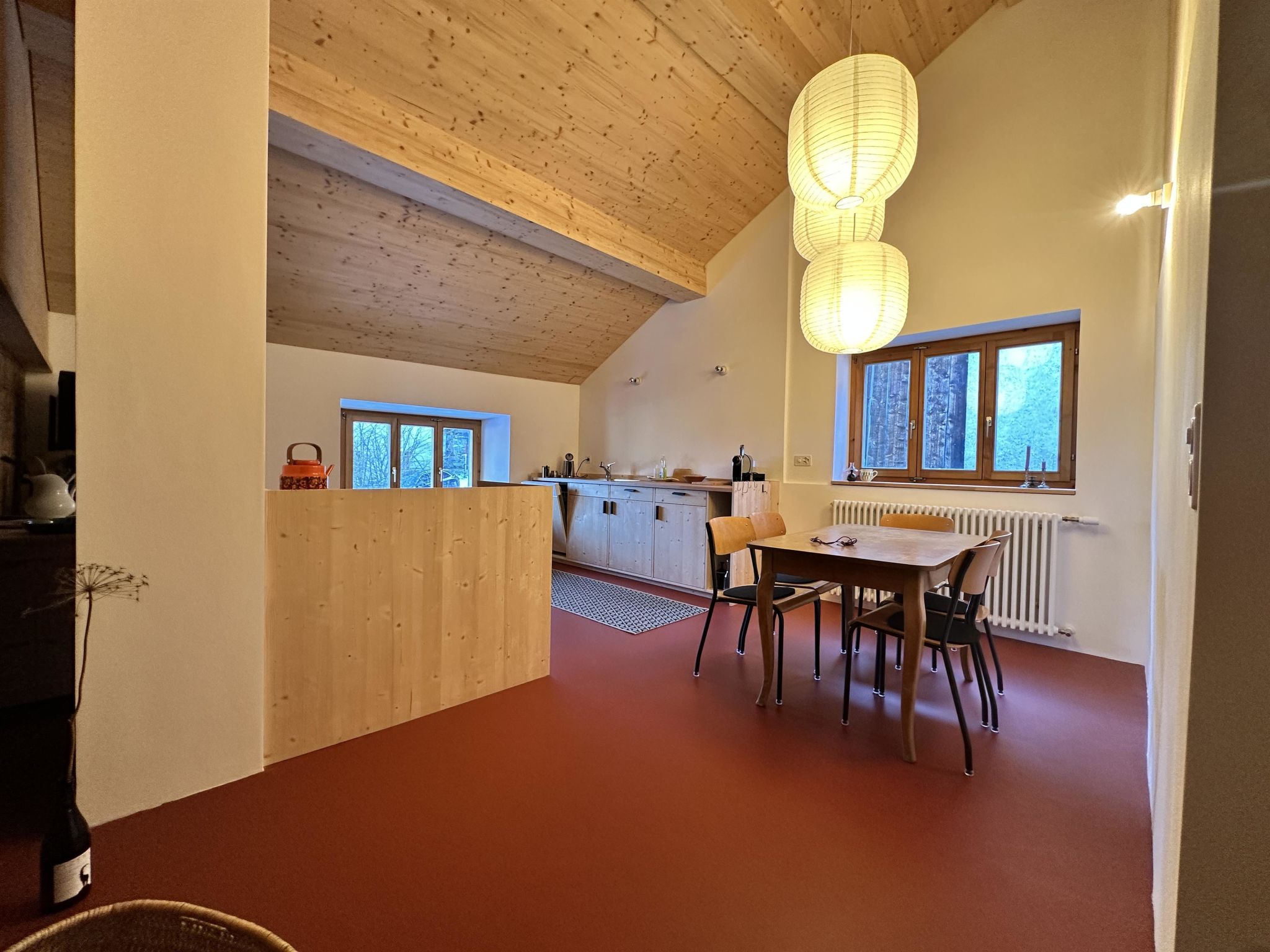 Visoura Parsonz Appartement/Fewo, Dusche und Bad, WC, 2 Schlafräume - Drinnen