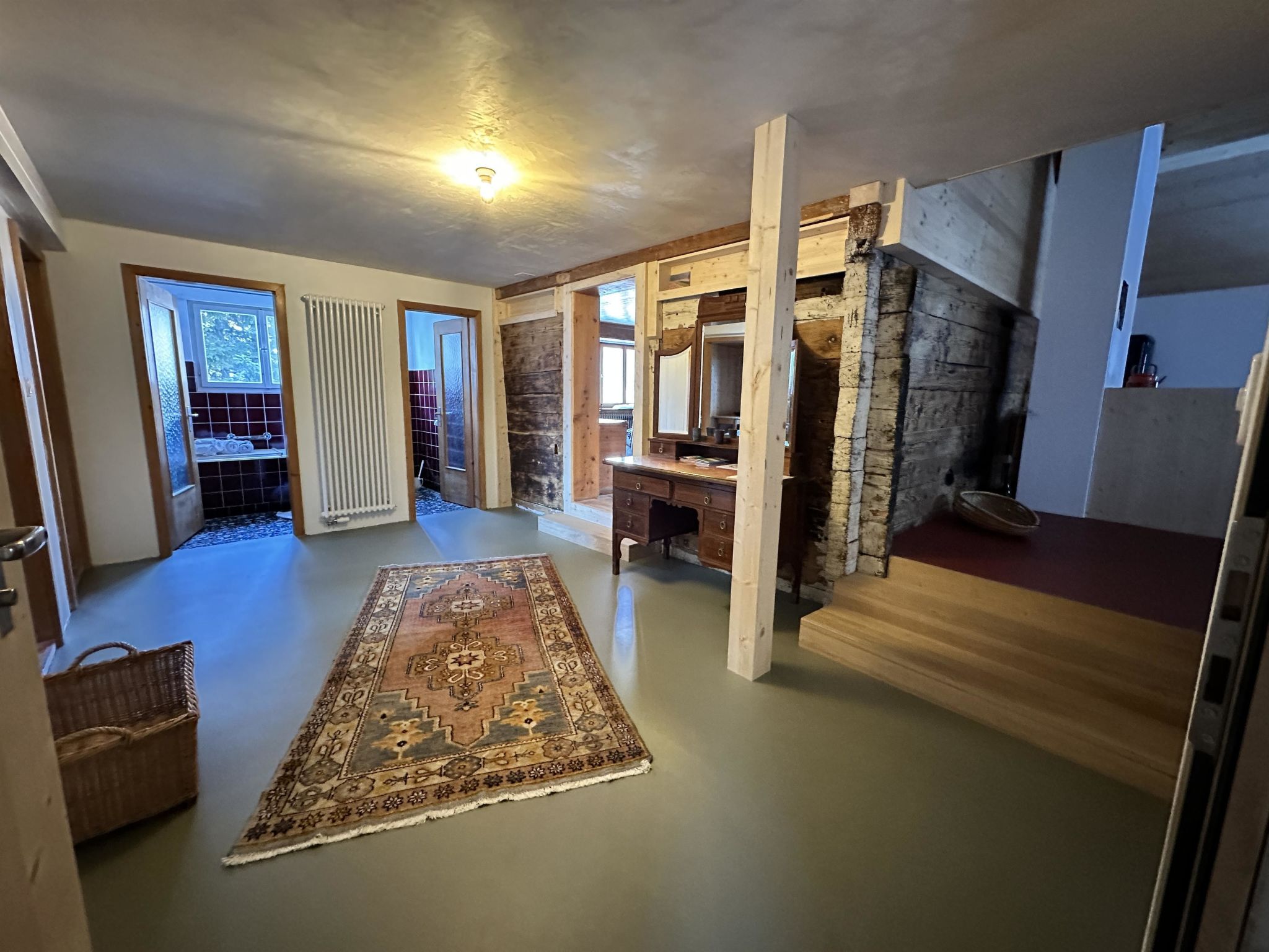 Ferienwohnung Visoura Appartement/Fewo, Dusche und Bad, WC, 2 Schlafräume