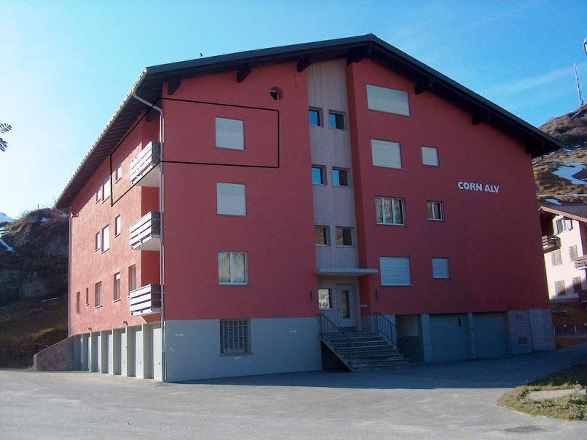Corn Alv 13 Appartement/Fewo, Dusche oder Bad, WC, 1 Schlafraum