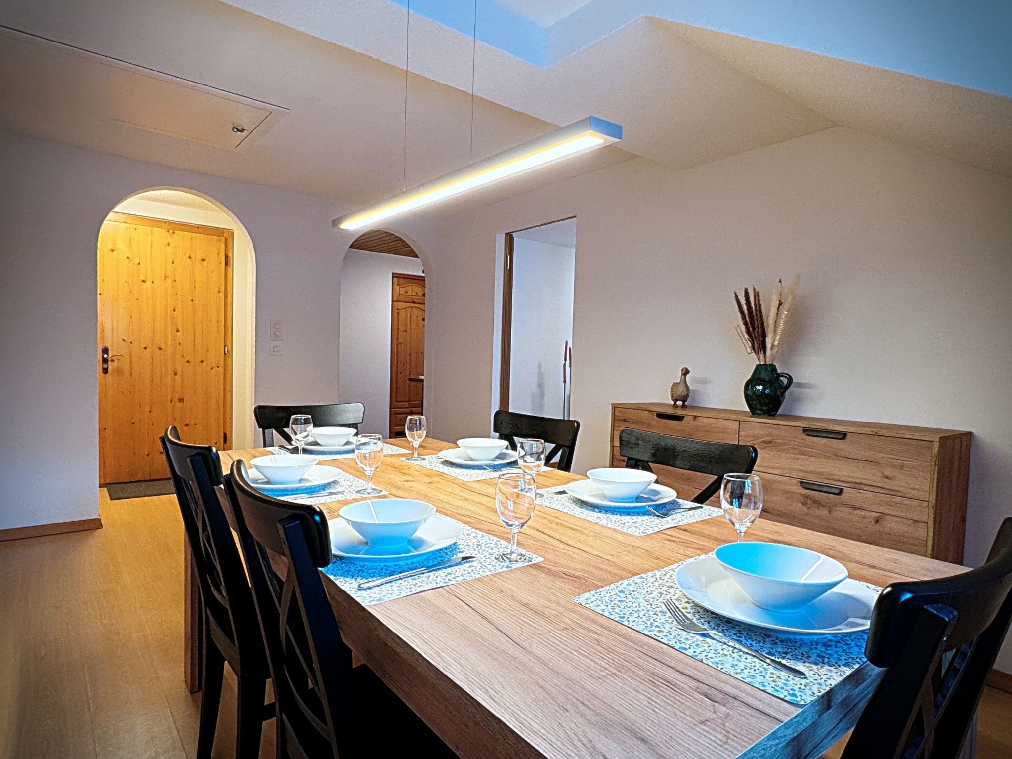 Appartement Haus Veja Alvra 18, (Bergün/Bravuogn), 229 – Cuisine et coin repas, photo 8 sur 19