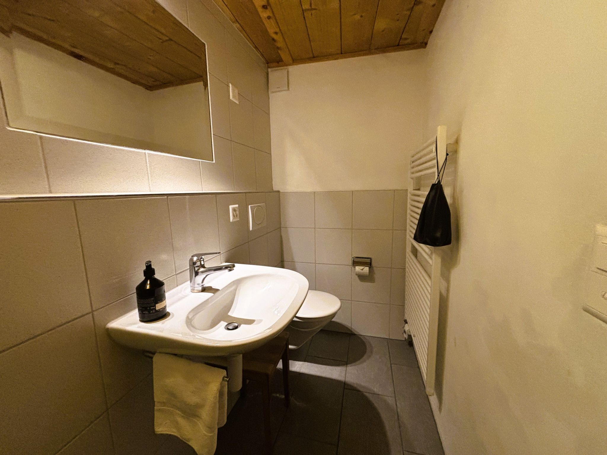 Appartement Haus Buol Bergün, (Bergün/Bravuogn), 213 – Salle de bains, photo 13 sur 21