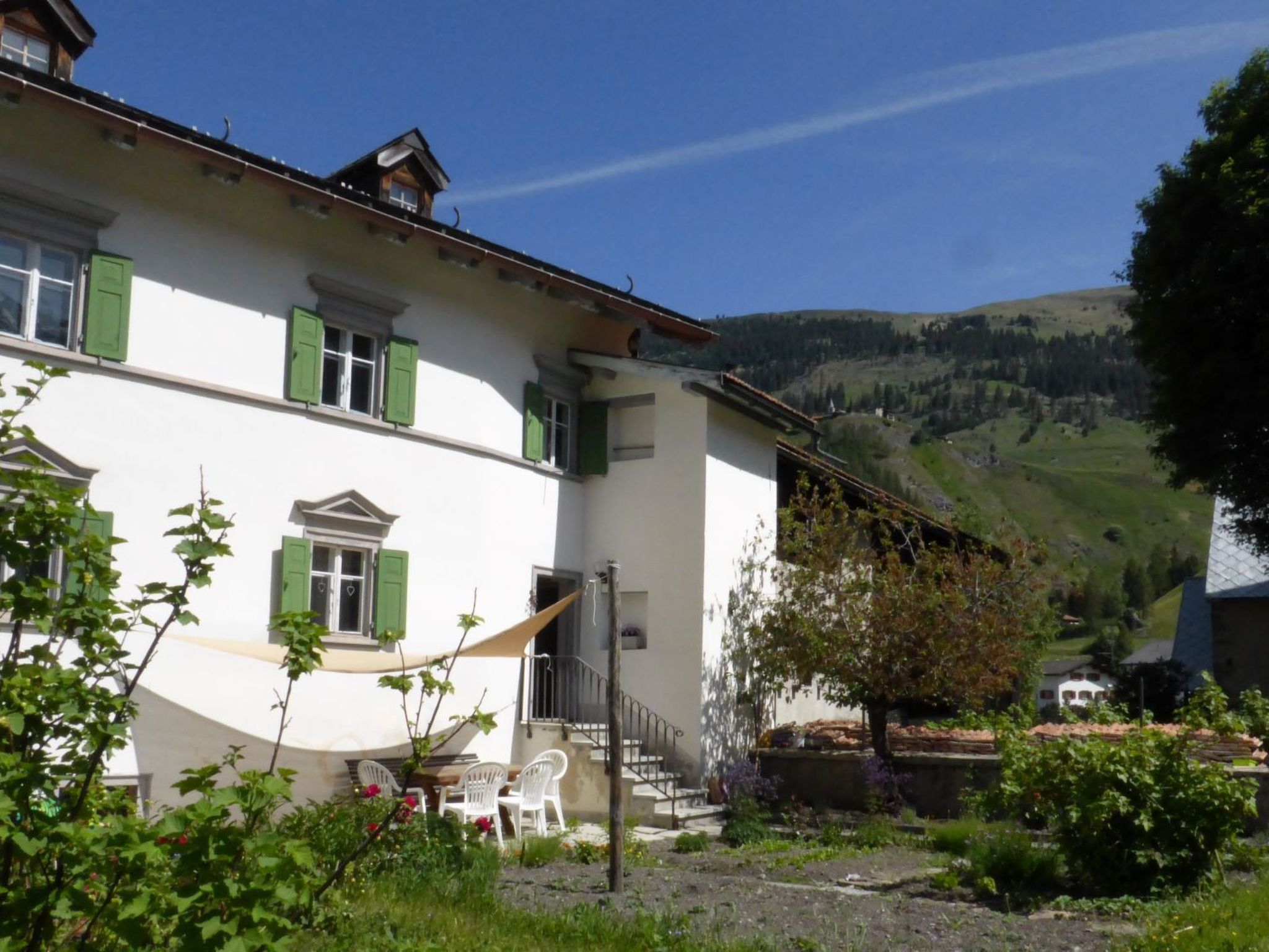 Appartement Haus Buol Bergün, (Bergün/Bravuogn), 213 – Terrasse, photo 16 sur 21