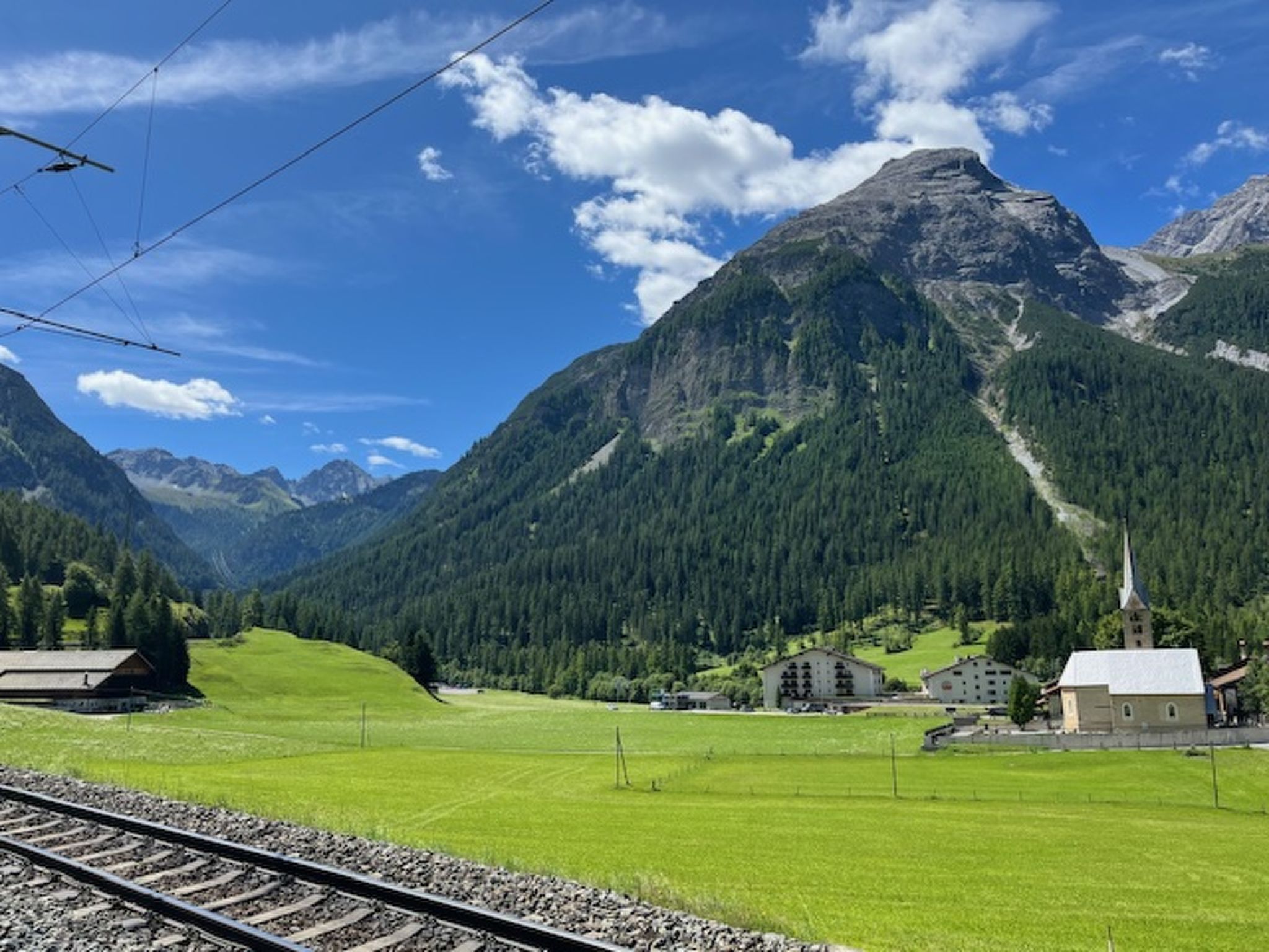Albula B Chasa Nana, (Bergün/Bravuogn). - Buiten