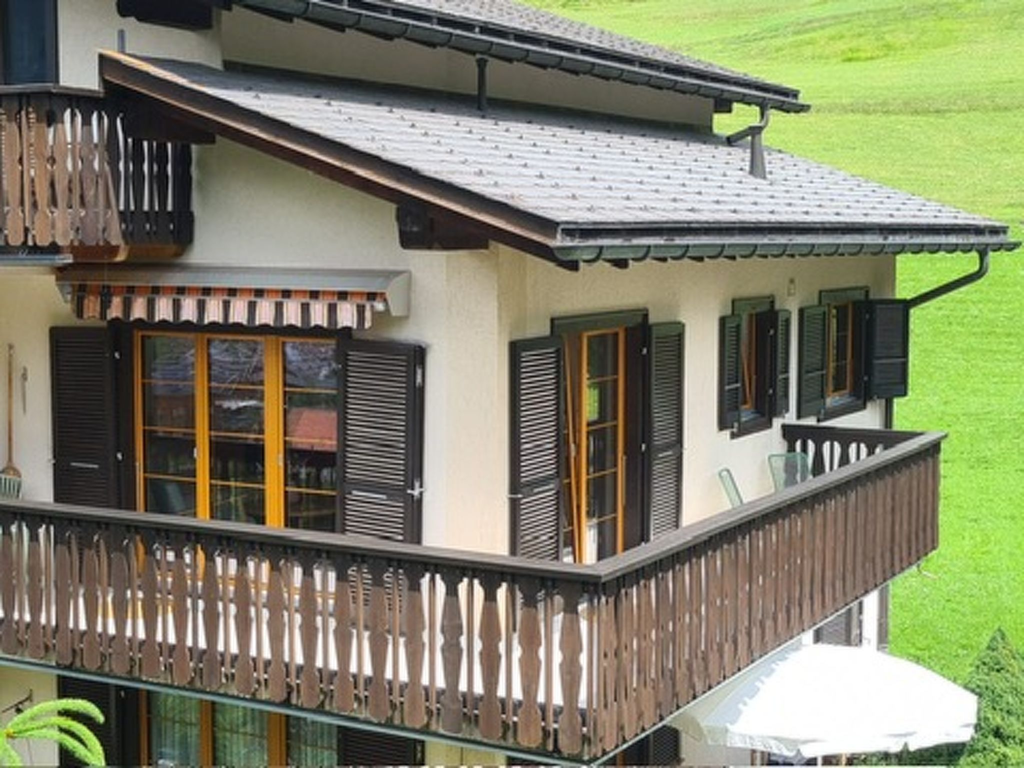 Albula B Chasa Nana, (Bergün/Bravuogn). - Buiten