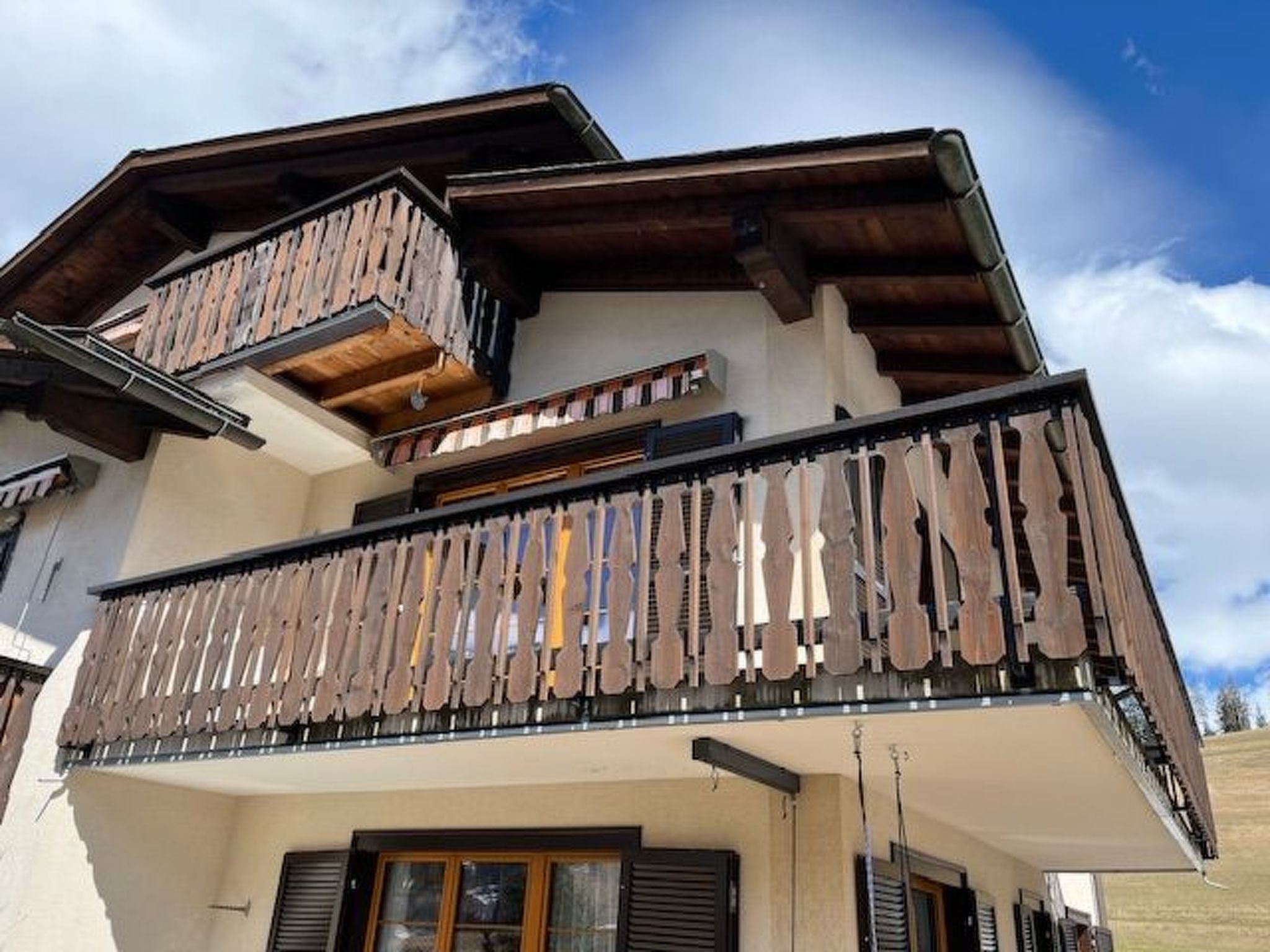 Appartement Albula B Chasa Nana, (Bergün/Bravuogn), 232 – Terrasse, photo 31 sur 49