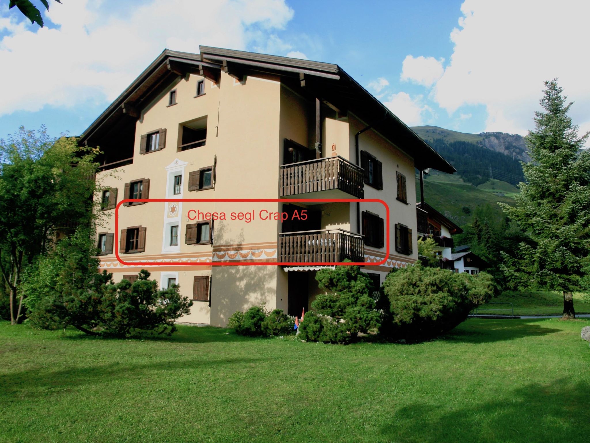 Chesa segl Crap A-5°, (Bergün/Bravuogn). - Buiten