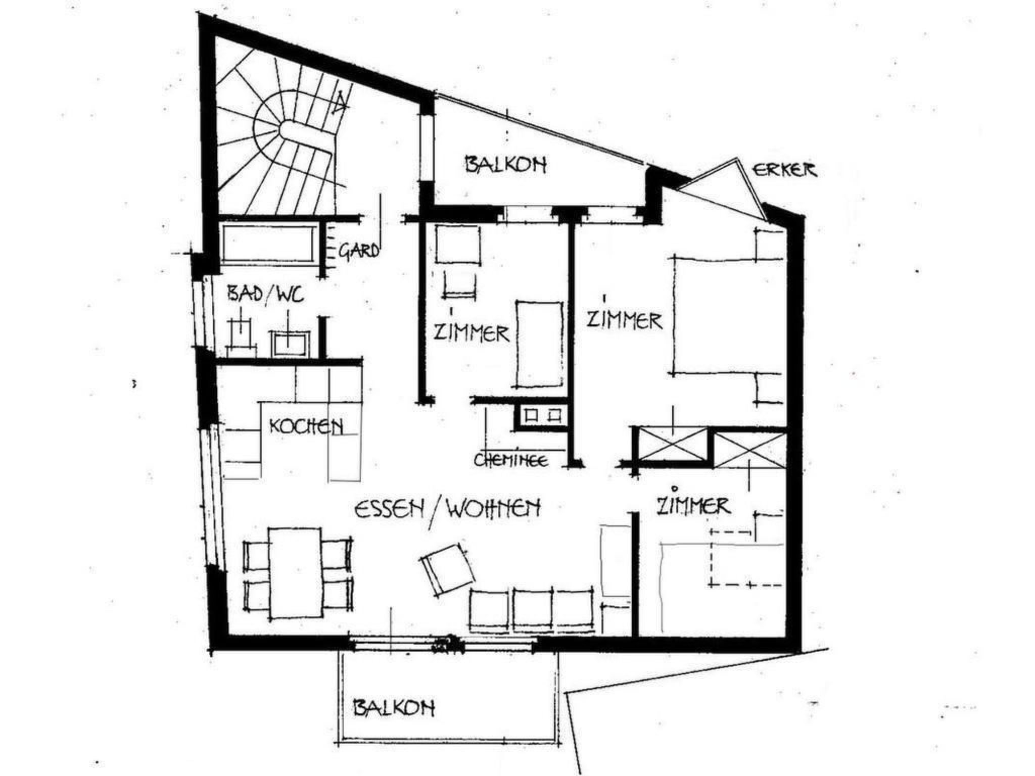 Aussichtsreiche Dachwohnung 'Ramoz' mitten im Do-Image-tags.info