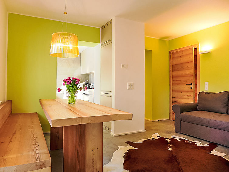 Wellness en rust in St. Moritz: Appartement Chesa La Soliva in St. Moritz