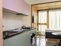 Compact studio in hartje St. Moritz met garage en bergzicht - thumbnail 5