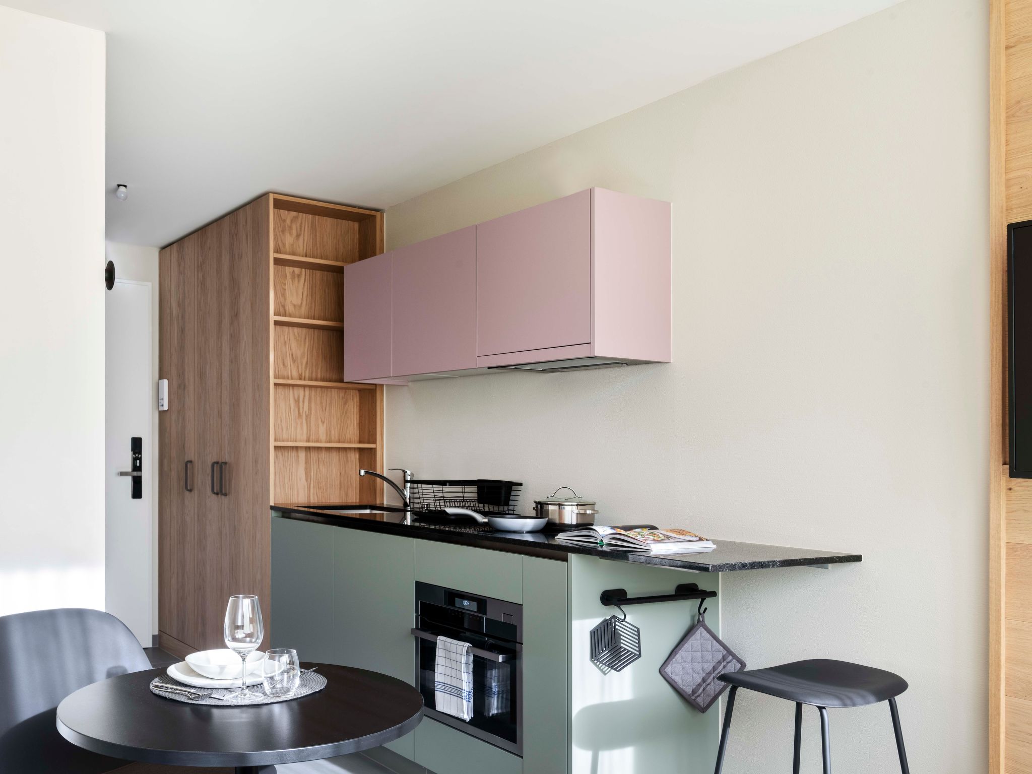 Stadthaus N9 Berg Kleines Studio Apartment in St Moritz