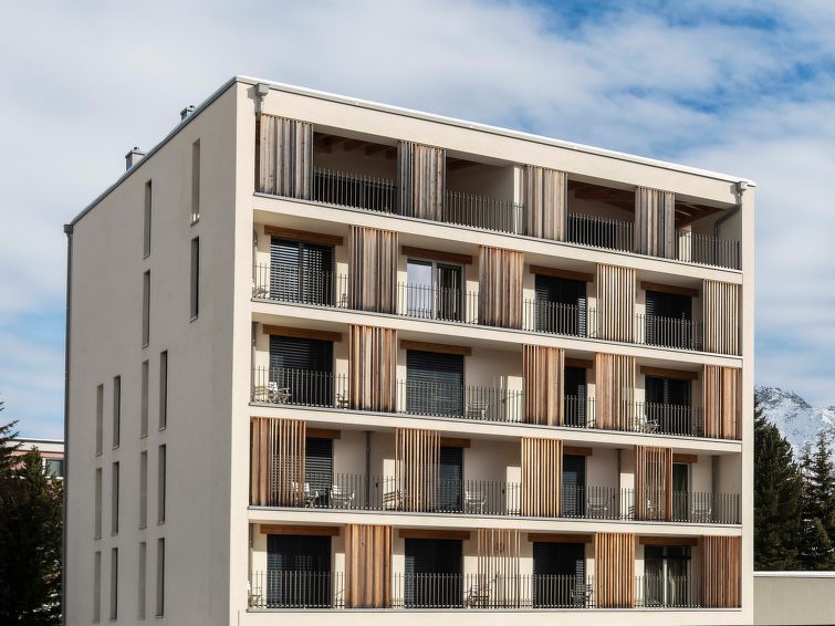 Appartement op 350m van het meer in St. Moritz met bergzicht in St. Moritz