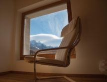 Licht appartement met panoramisch uitzicht op meer en bergen in Champfèr - thumbnail 5