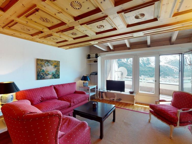 Apartment Tinus - Ruhige Wohnung Im Zentrum Von St. Moritz Mit Aussicht - Silvaplana