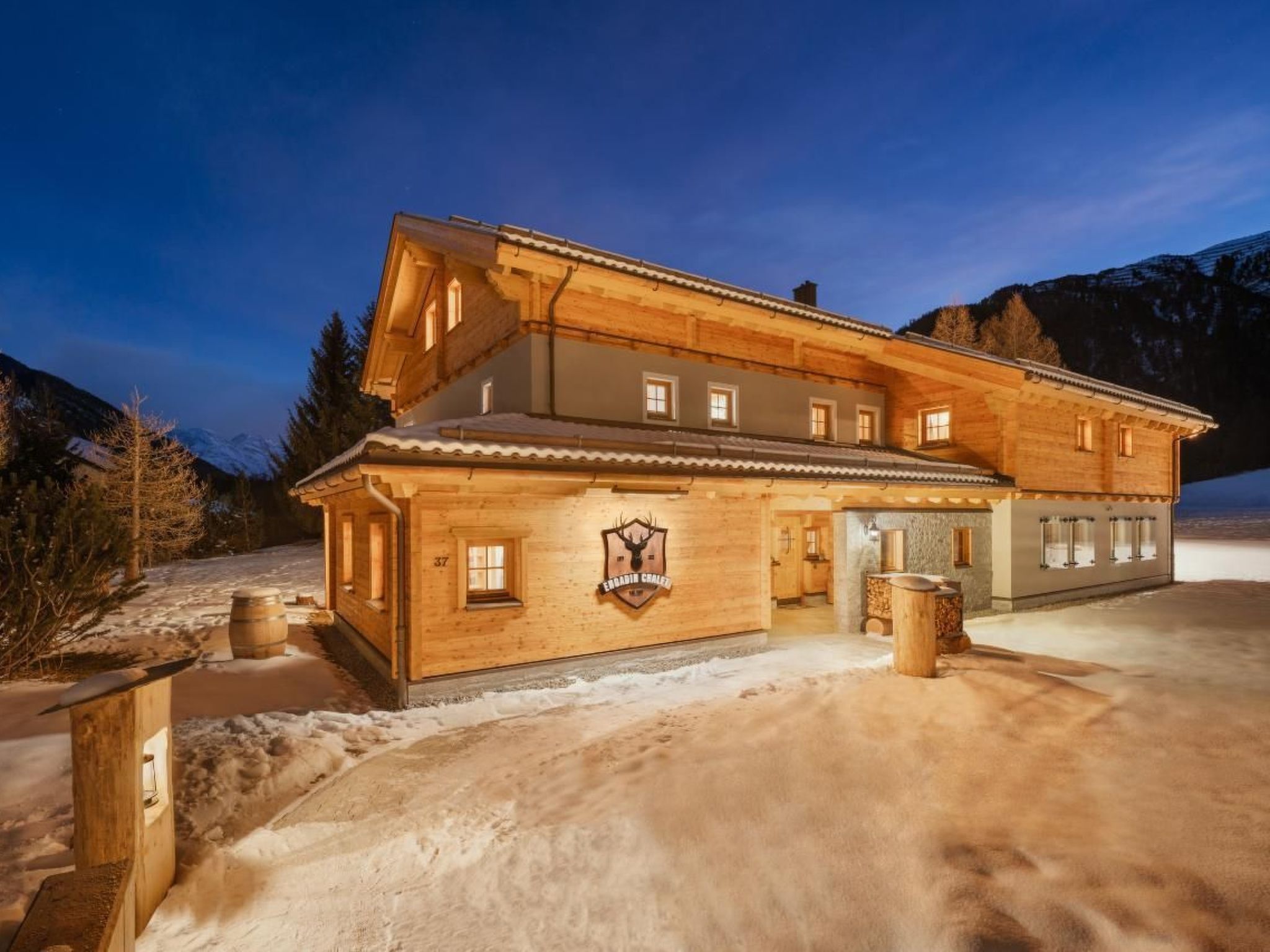 Engadin Chalet-Drinnen