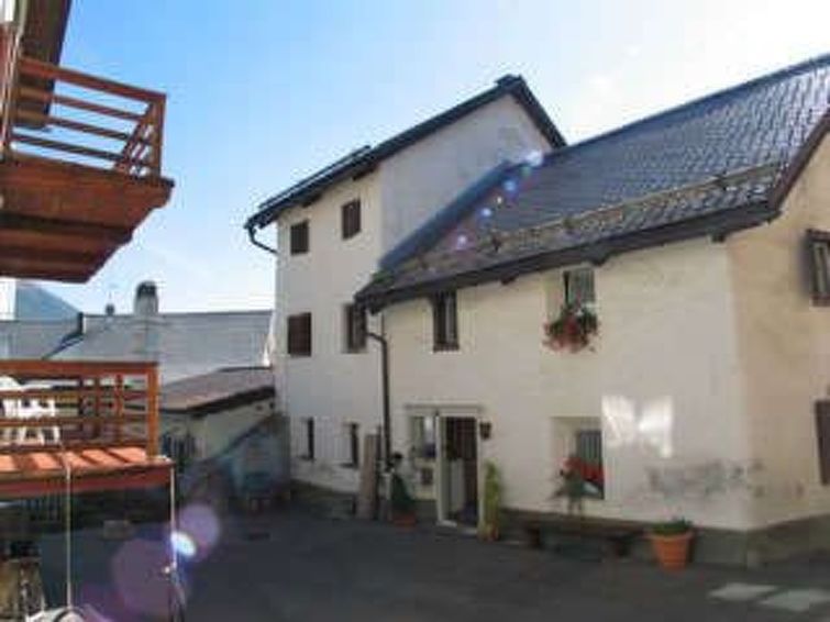 Centraal gelegen appartement Chesa Treig in Samedan in Samedan