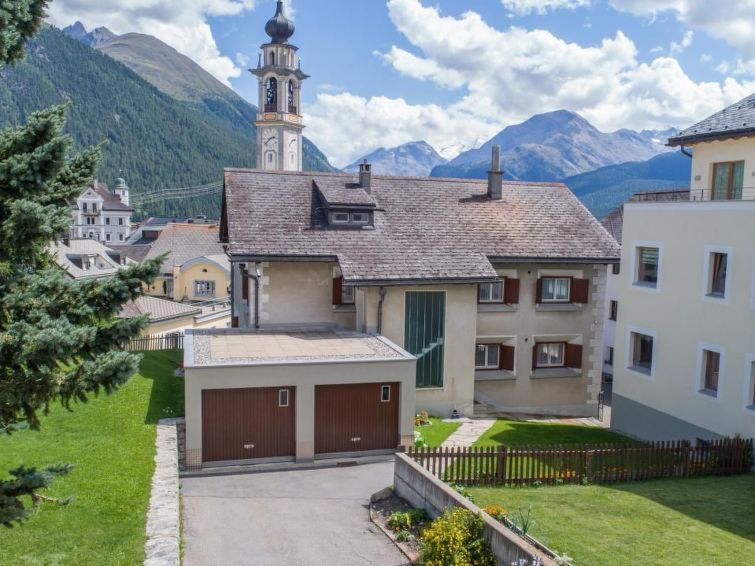 Centraal gelegen appartement Chesa Talvo in Samedan in Samedan