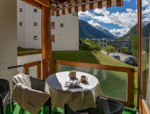 Knus appartement voor 2 in Pontresina, vlakbij skilift & golfbaan - thumbnail 5