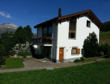 Chesa Ovelin: Luxe appartement met wellness in Pontresina, Engadin - thumbnail 2
