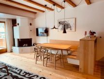 Stijlvol appartement in Pontresina met uitzicht op Roseg vallei - thumbnail 1