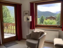 Zonnig appartement in Pontresina met panoramisch bergzicht - thumbnail 4
