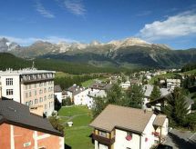 Ruim droomappartement in Pontresina met uitzicht op de bergen - thumbnail 2