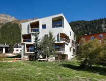 Knus appartement voor 2 in Pontresina met uitzicht op de bergen - thumbnail 1