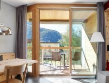 Knus appartement voor 2 in Pontresina met uitzicht op de bergen - thumbnail 6