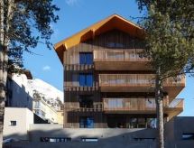 Ruim Alpenappartement met galerie voor 8 personen in Pontresina - thumbnail 1