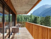 Ruim Alpenappartement met galerie voor 8 personen in Pontresina - thumbnail 5