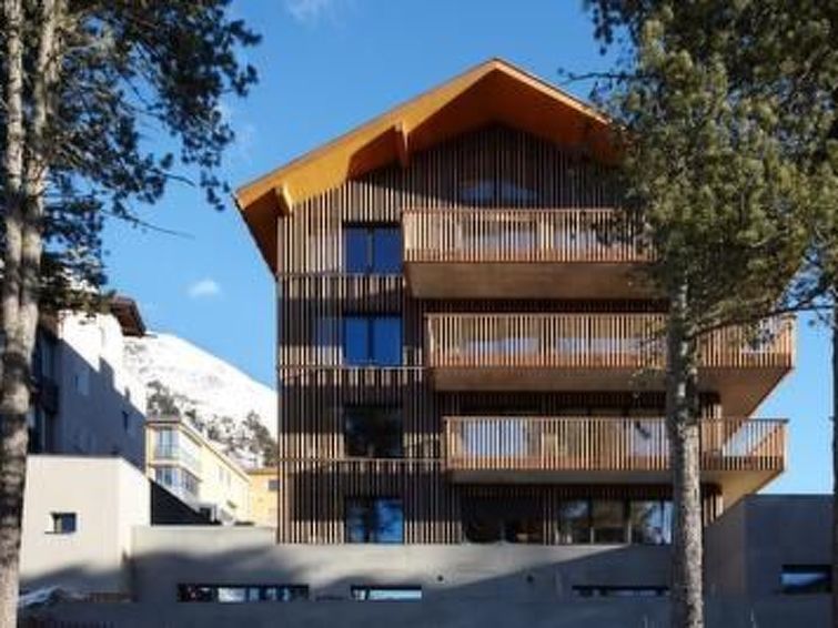 Alpine Lodge 6-bett-wohnung Mit Galerie - Pontresina