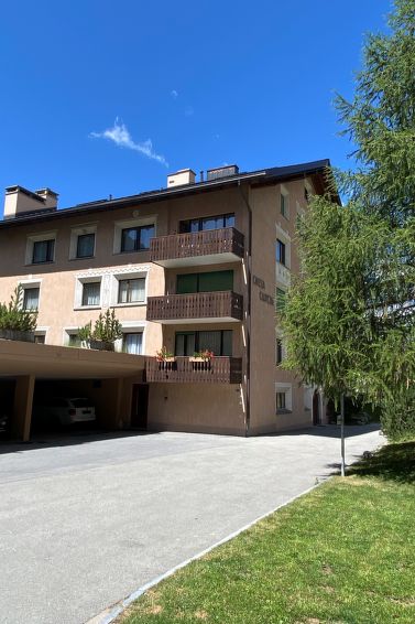 Licht appartement voor 4 personen in Pontresina in Pontresina