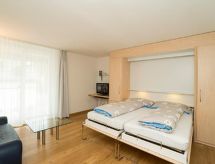 Chesa Quadrella A: Romantisch appartement in het hart van het Engadin - thumbnail 1