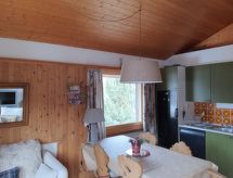 Rustiek appartement in Pontresina met panoramisch bergzicht - thumbnail 3