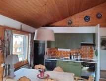 Rustiek appartement in Pontresina met panoramisch bergzicht - thumbnail 6