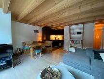 Chesa Romana: Sfeervol appartement aan de skipiste in Pontresina - thumbnail 6