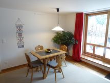Chesa Thom: Authentiek Engadin-appartement met panoramisch uitzicht en tuin - thumbnail 6