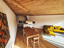 Gerenoveerd appartement in Pontresina, vlakbij skipiste & meer - thumbnail 3