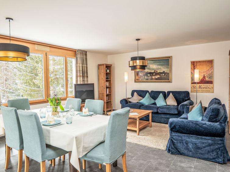 4-persoons appartement met bergzicht in Celerina · 98 m² in Celerina