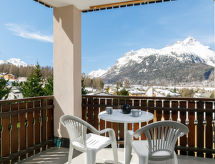 Zonnig 4-persoons appartement aan de skipiste in Silvaplana-Surlej - thumbnail 1