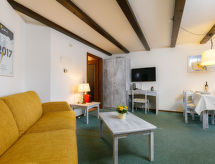 Residenza Chesa Margun 13-6: Modern appartement aan het meer van Silvaplana - thumbnail 1