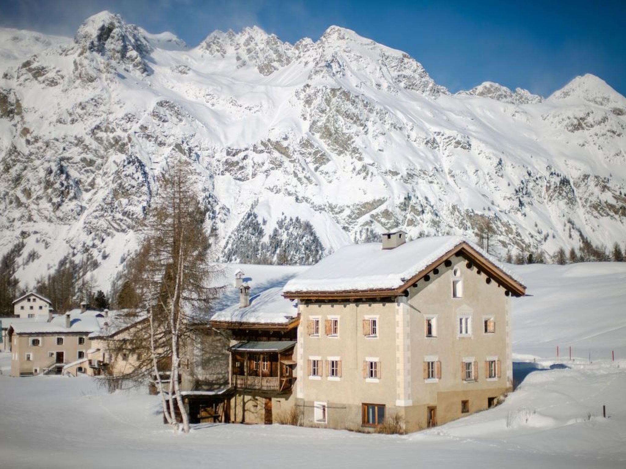 Historisches Haus im Fextal - Sils