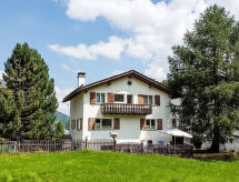 Knus 3-kamer appartement in Sils Maria, direct aan de skipiste en met bergzicht - thumbnail 1