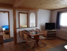 Knus 3-kamer appartement in Sils Maria, direct aan de skipiste en met bergzicht - thumbnail 6