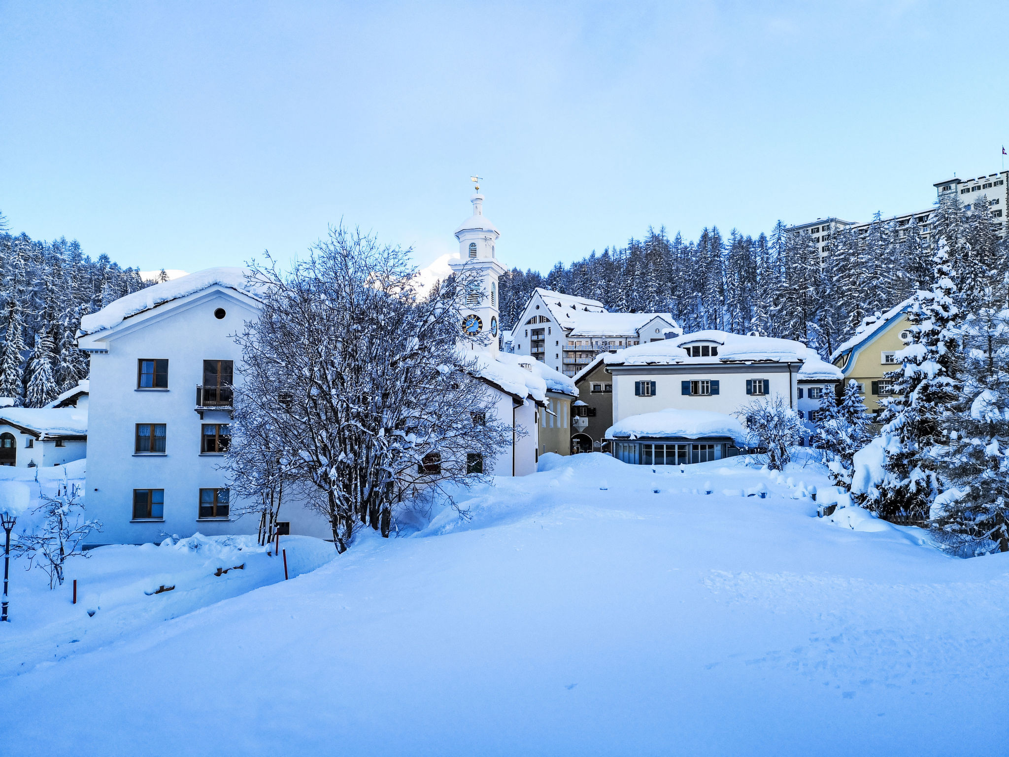Compact 4-persoons appartement aan de skipiste in Sils Maria - foto 4