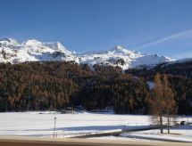 Residenza Lagrev: Stijlvol appartement aan het meer van Sils, direct aan de skipiste - thumbnail 1