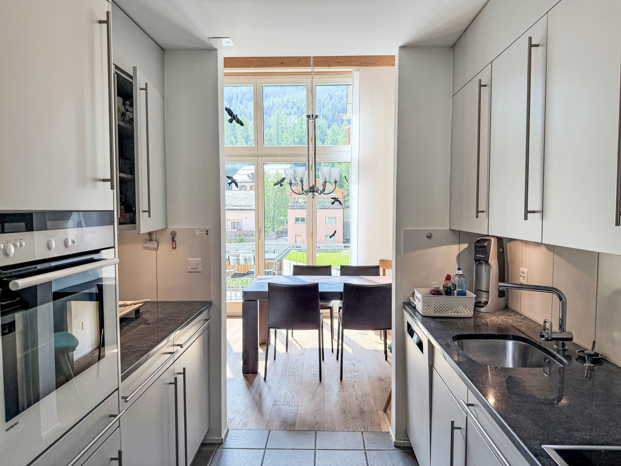 Appartement Maisonette Alpenrose – Cuisine et coin repas, photo 9 sur 48