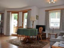 Knus appartement voor 2 in hartje Sils Maria met bergzicht - thumbnail 5
