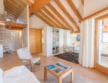 Chesa Cravunera: Sfeervol appartement aan de skipiste in Sils Maria - thumbnail 1