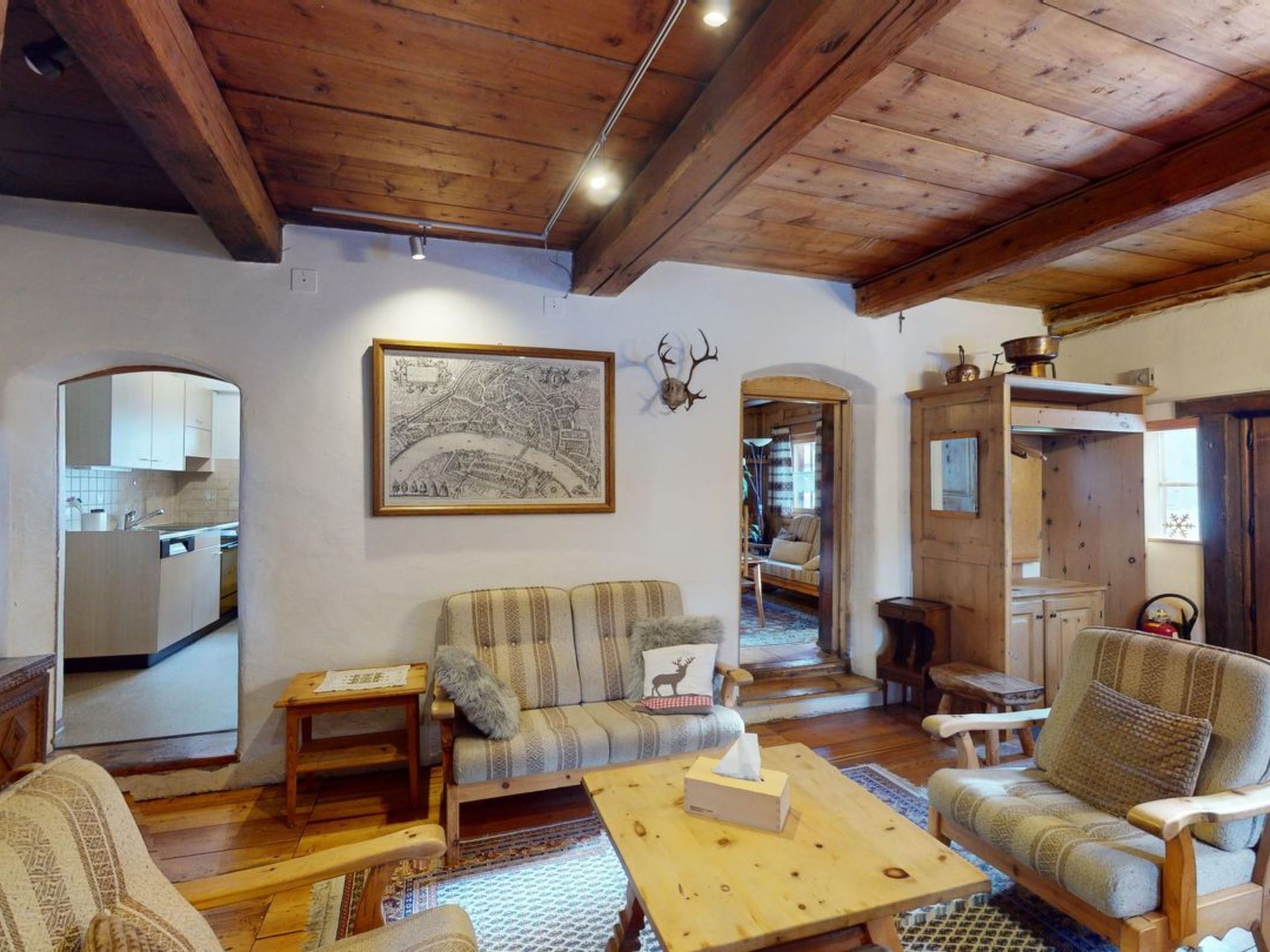 Apartment Seraina - Wohnung im Engadinerhaus